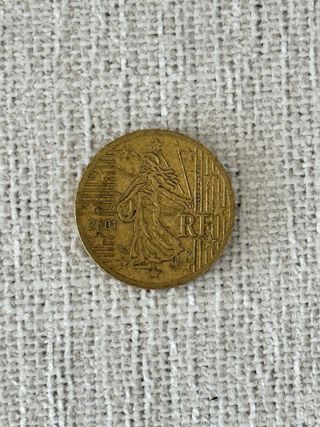 Moneda 50 céntimos 2001 Francia (La Semeuse)