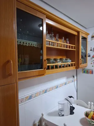 Muebles de cocina con horno y campana