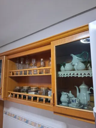 Muebles de cocina con horno y campana