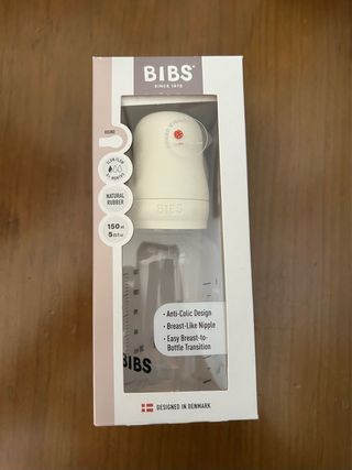 Biberón BIBS 150ml Natural Rubber
