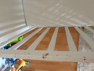 Cuna Gonatt Ikea 60x120 cm Blanca con Cajón