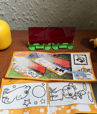 5 Figuras Kinder Mixart + Huevo y BPZ