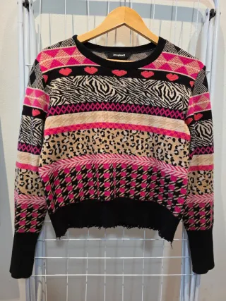 Jersey Desigual estampado multicolor