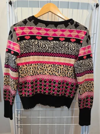 Jersey Desigual estampado multicolor