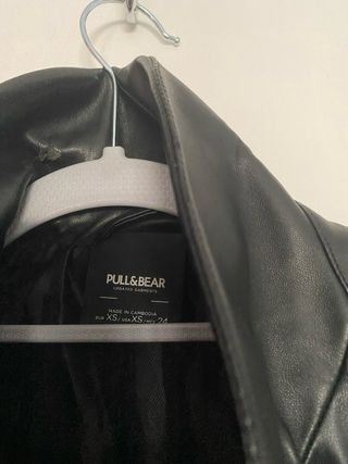 Chaqueta efecto piel Pull&Bear