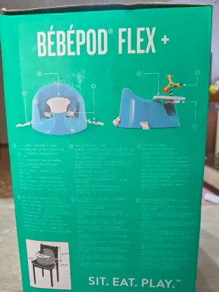 Bebepod Flex Trona Silla Comedor Bebé
