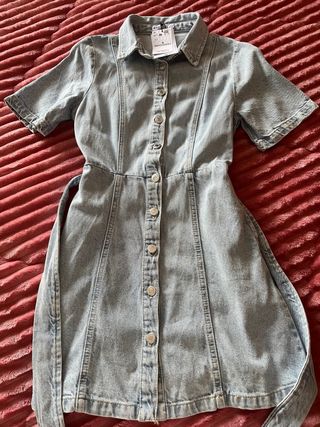 Vestido vaquero Stradivarius