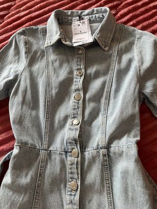 Vestido vaquero Stradivarius