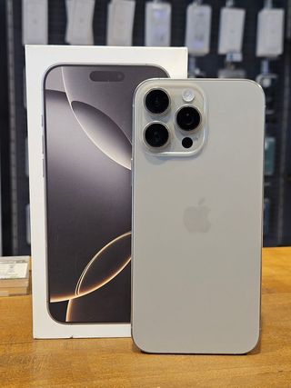 IPHONE 16 PRO MAX 256GB TITANIUM 89% BATERIA