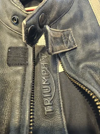 Chaqueta Cuero Triumph Raven 2 Talla M
