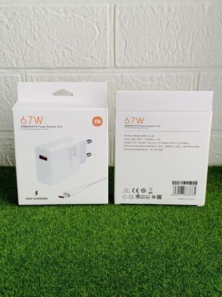 Cargador Xiaomi 67w Original Cable C + Enchufe
