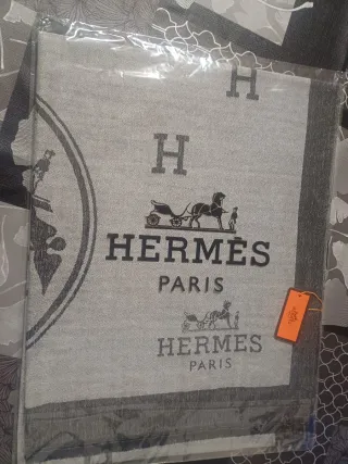 Foulard Hermes Grigio