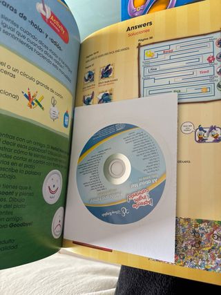 Libros y CDs Aprende Inglés Cantando Disney