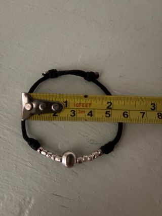 Bracciale Dodo nero e argento