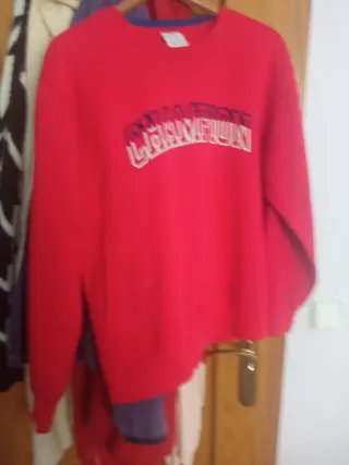 Sudadera Champion Roja Talla M