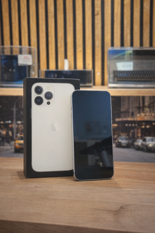 IPHONE 13 PRO MAX 256GB ARGENTO 100% BATTERIA