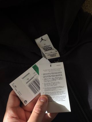 Jordan x Levi's Full Zip Hoodie Cinza/Rosa