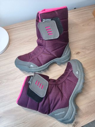 Botas nieve Quechua niña talla 31