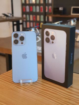 IPHONE 13 PRO 128GB BLU 100% BATTERIA
