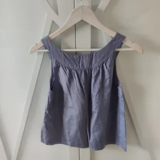 Blusa morada Tommy Hilfiger talla XS