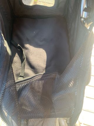 Silla Paseo Mascotas PawHut azul marino