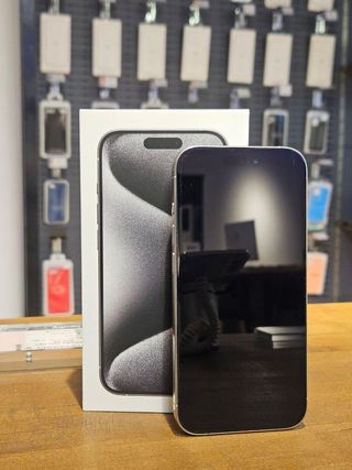 IPHONE 15 PRO 512GB BIANCO 100% BATTERIA