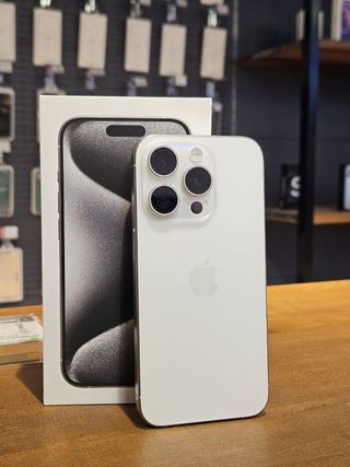 IPHONE 15 PRO 512GB BIANCO 100% BATTERIA
