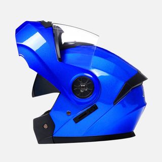Casco Modular Moto Abatible Doble Visor