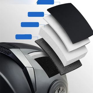 Casco Modular Moto Abatible Doble Visor