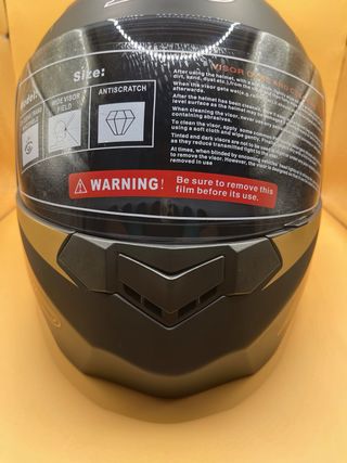 Casco Modular Moto Abatible Doble Visor