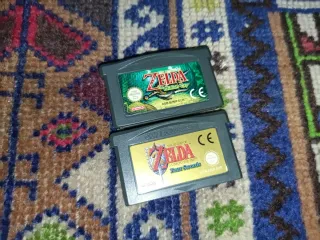 Zelda Minish Cap Four Swords GBA Game Boy Advance