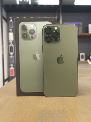 IPHONE 13 PRO MAX 128GB VERDE 100% BATTERIA.