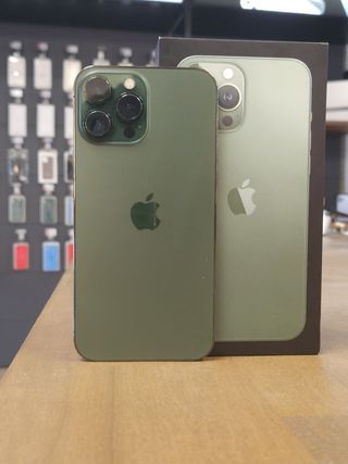 IPHONE 13 PRO MAX 128GB VERDE 100% BATTERIA.