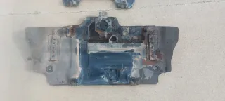 Cubrecarter metalico Toyota Land Cruiser 120 prado