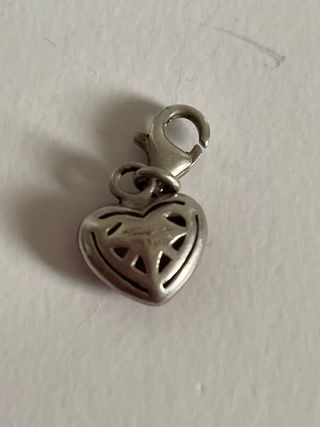 Charm Corazón Rojo Thomas Sabo Plata 925 Esmalte