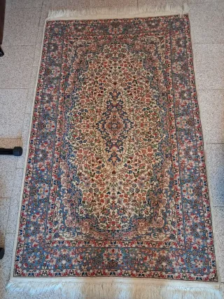 Tappeto Persiano Beige Multicolor Lana