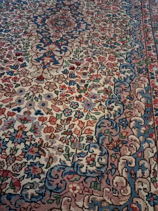 Tappeto Persiano Beige Multicolor Lana