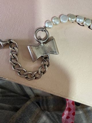 Pulsera Tous Plata y Perlas