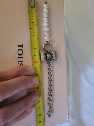 Pulsera Tous Plata y Perlas