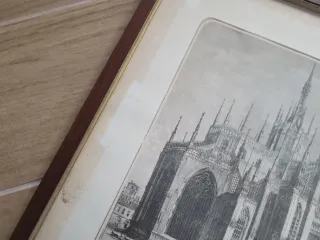 Quadro Milano Duomo Vintage