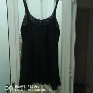 Vestido playero Shein negro nuevo sin etiqueta