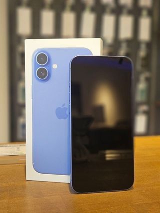 IPHONE 16 256GB BLU 91% BATTERIA
