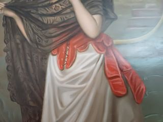 Cuadro Óleo sobre Tablex Antiguo Firmado