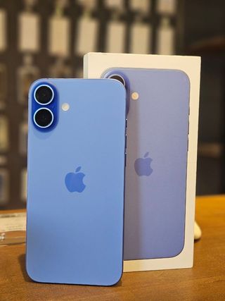 IPHONE 16 256GB BLU 100% BATTERIA