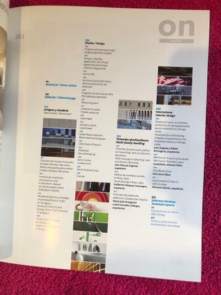 revista On diseno arquitectura Artigues y Sanabria