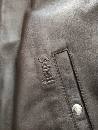 Schott NYC cazadora de cuero tipo aviador