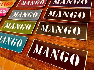 Lote Pegatinas de Mango Años 2000
