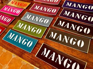 Lote Pegatinas de Mango Años 2000