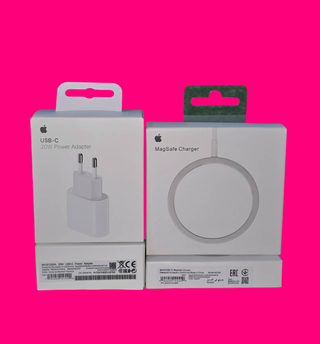 Cargador iPhone Adaptador 20w+MagSafe 15W Original