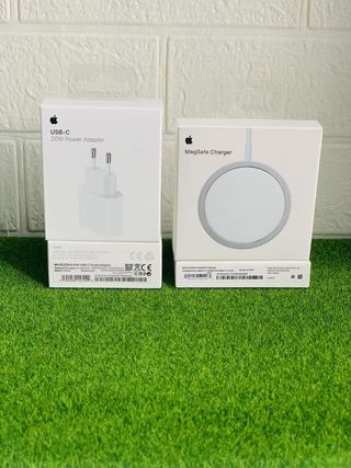 Cargador iPhone Adaptador 20w+MagSafe 15W Original
